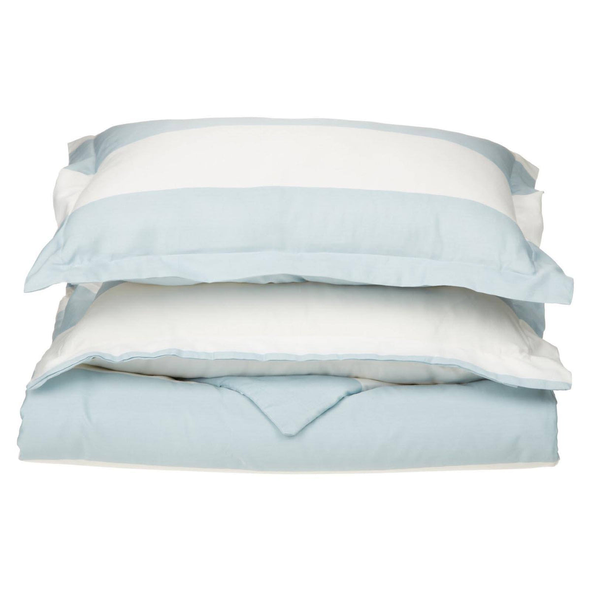 600 Thread Count Cotton Blend Duvet Cover Set J8400