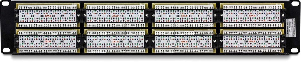 48-Port Cat6 Unshielded Patch Panel A3767