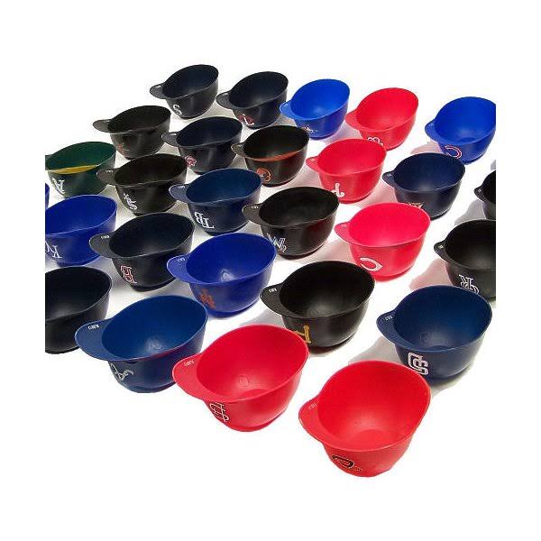 Mini Baseball Helmet Ice Cream Snack Bowls V144605