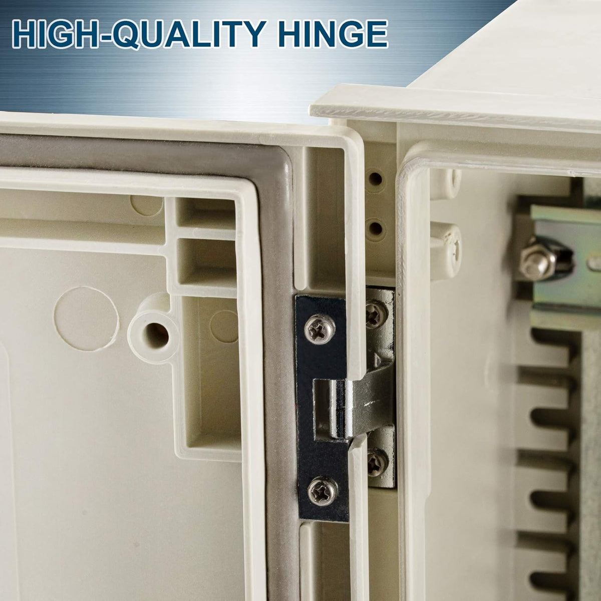 16 x 12 x 8'' NEMA 4X Fiberglass Electrical Enclosure I88154