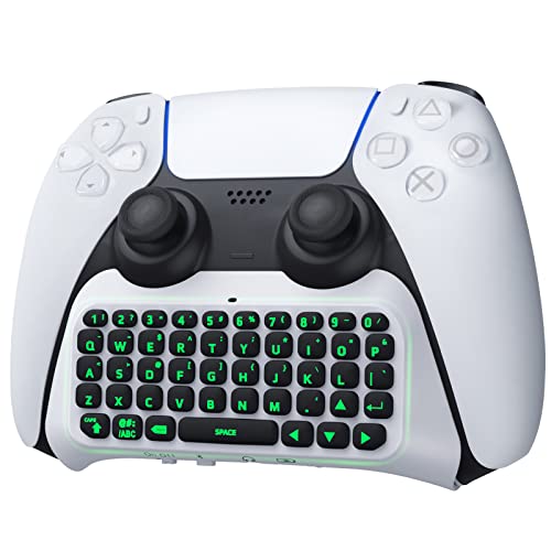 Black Wireless Bluetooth Mini PS5 Game Keyboard with RGB Backlight C94676