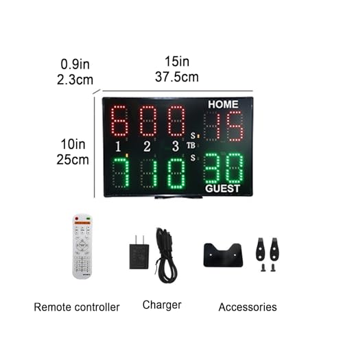 LED Super Bright Portable Electronic Scoreboard Y21493