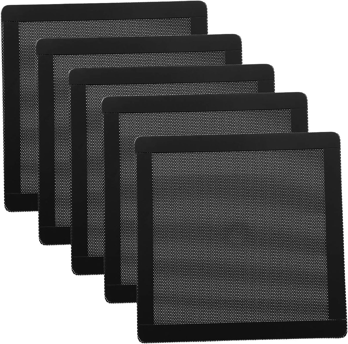 120mm Magnetic PVC Fan Dust Filter Mesh 5-Pack P706525