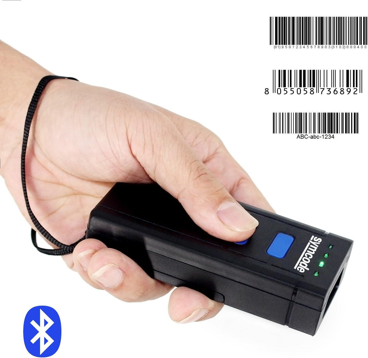 Portable Bluetooth 1D Mini Wireless Handheld CMOS Barcode Scanner D392973