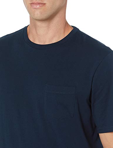 Regular-Fit Short-Sleeve Crewneck Pocket T-Shirt, Pack of 2 B5116
