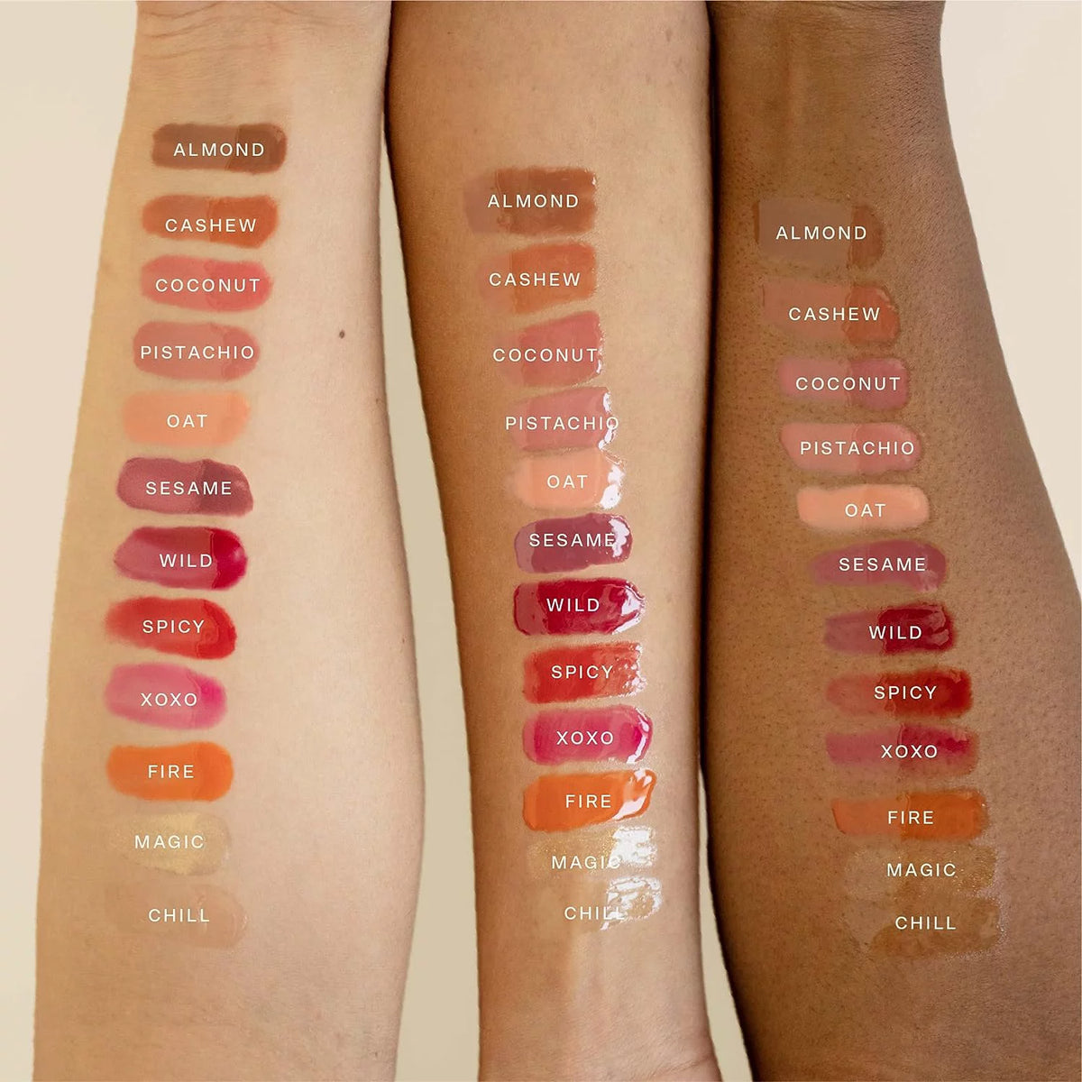 Milky Nude Pink Non-Sticky Vegan Lip Gloss Q99935