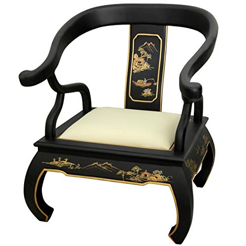 Black Landscape Ming Chair Y68484