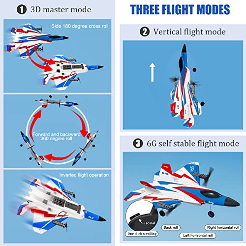 4 Channel Remote Control Airplane with Two Batteries W66275
