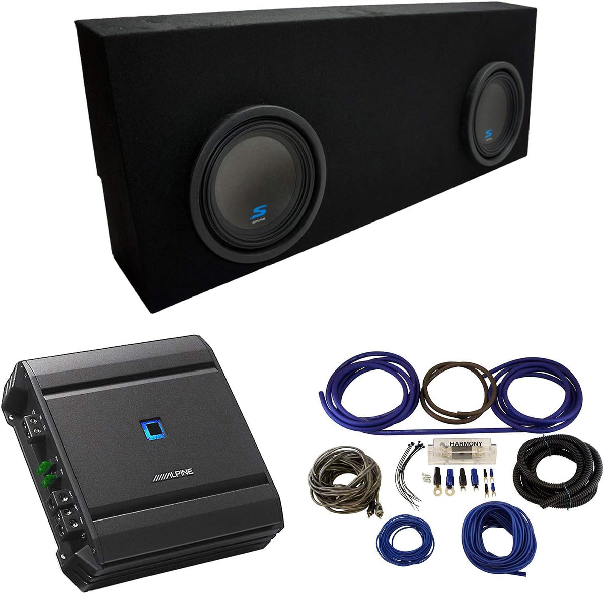 Dual 10 Subwoofer Enclosure Package T303