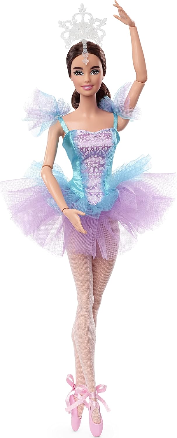 Barbie Doll with Ballerina Costume, Tutu, Tiara and Pointe Shoes E892