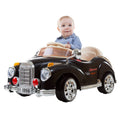 Black Battery Powered Ride on Toy Car W15952