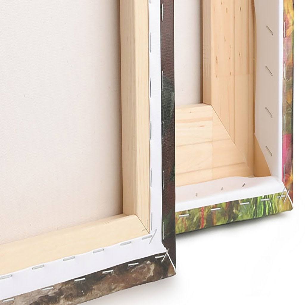Canvas Wall Yellow 40 in. Wide P50099