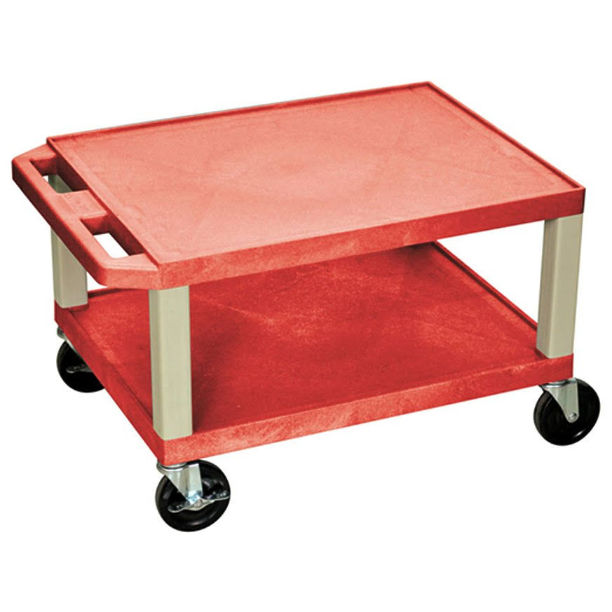 16x22 Two Shelves AV Cart L4910