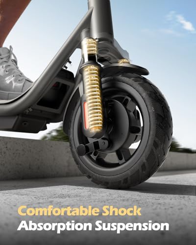 300W Electric Scooter with 7.5AH Battery, 15.5 mph Speed, 11 Miles Range, 8in Solid Tires T113