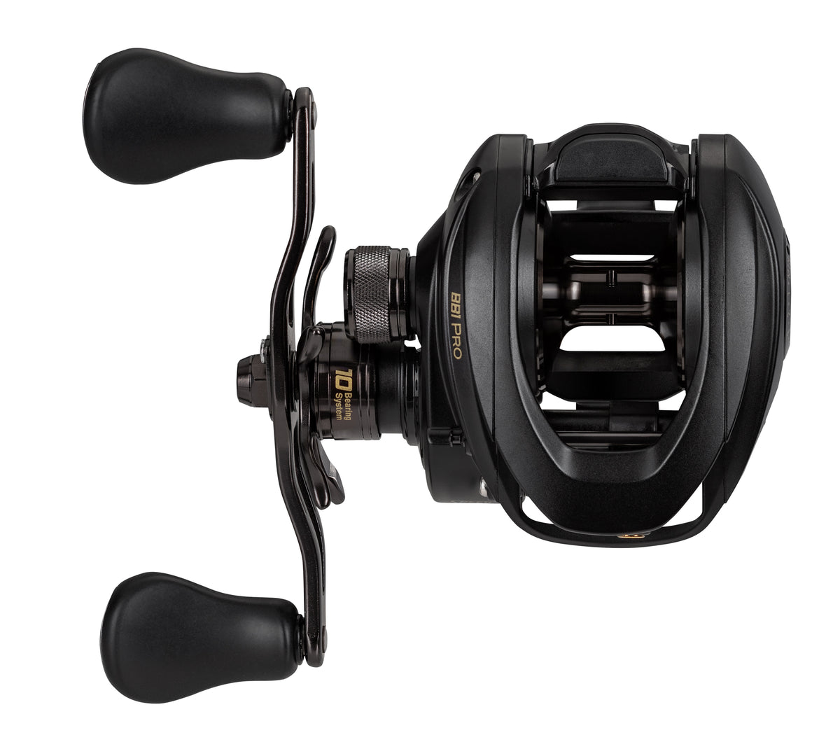 Black Baitcast Fishing Reel, 8.3:1 Gear Ratio, 10 Bearing System G2383