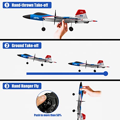 4 Channel Remote Control Airplane with Two Batteries W66275