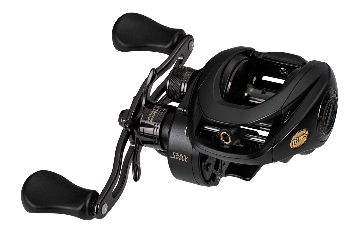 Black Baitcast Fishing Reel, 8.3:1 Gear Ratio, 10 Bearing System G2383