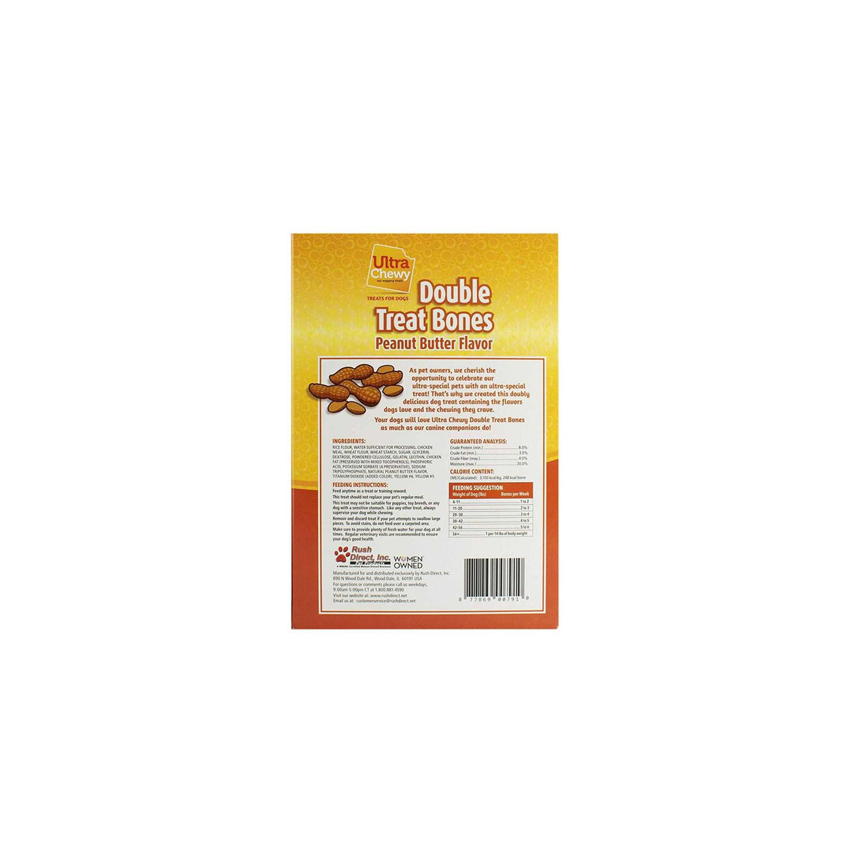 Double Treat Bones Dog Treats Q50114