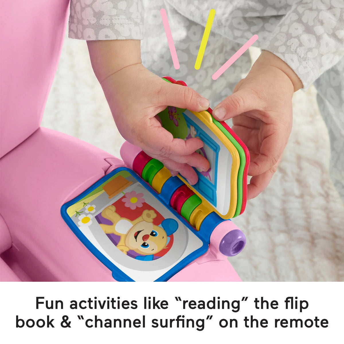 Electronic Learning Toy for Toddlers Pink R777