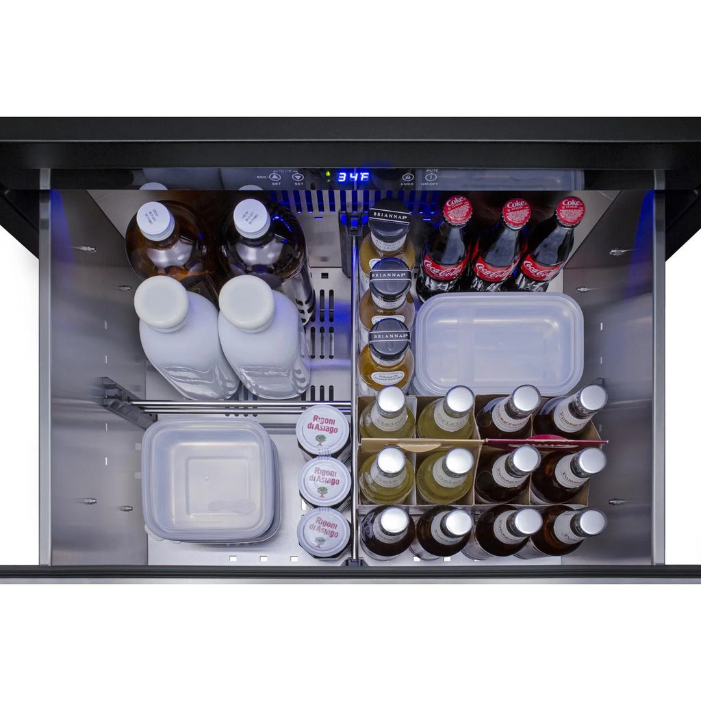 27-Inch 4.83 Cu. Ft. 2-Drawer All-Refrigerator Y928