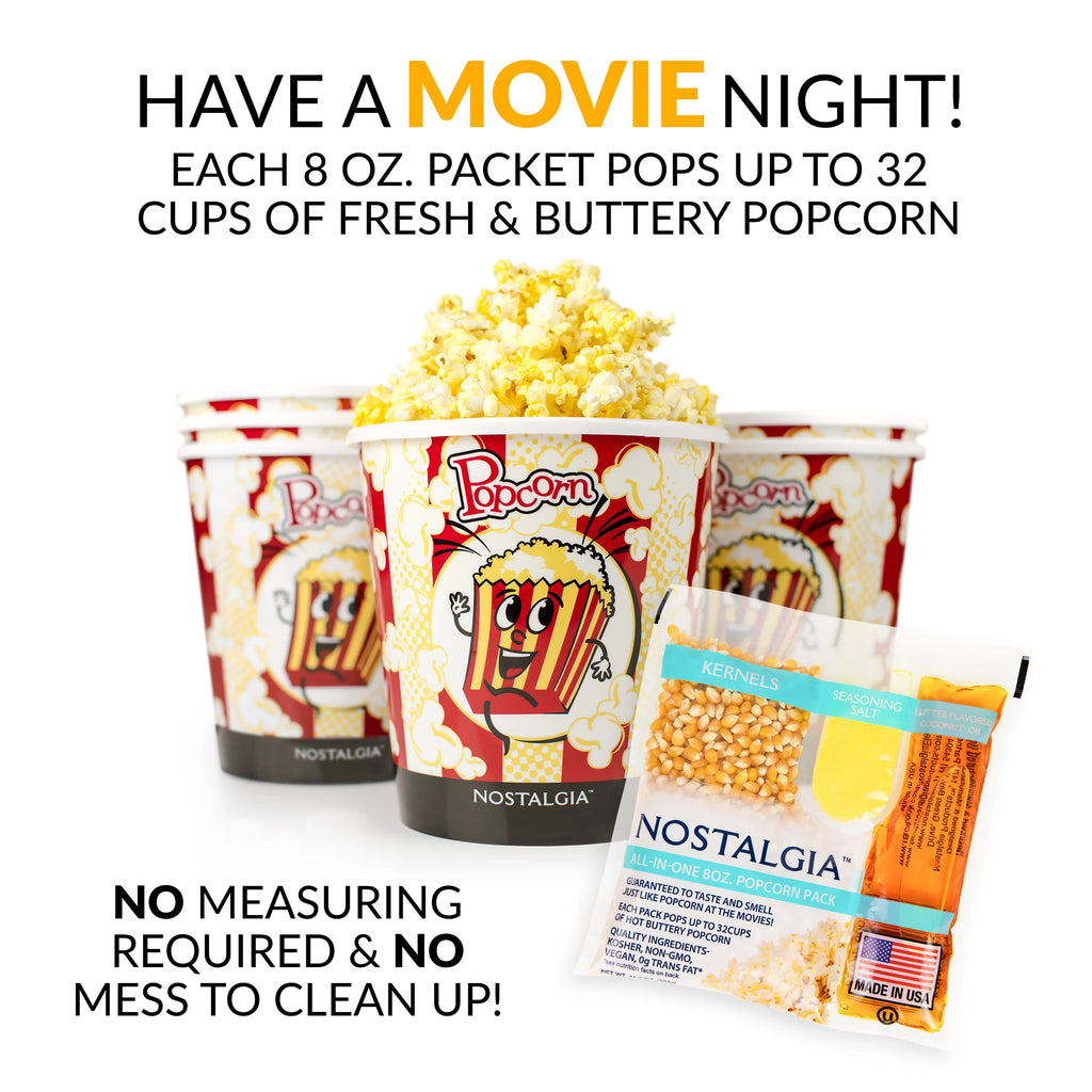 8-Ounce Popcorn Oil & Seasoning Salt 24 Count O750
