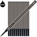 Rollerball Pen Refill, 12 Black Z52234