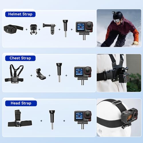 4K Waterproof Action Camera with 50 Piece Accessory Kit D950001