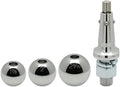 Trailer Hitch Ball, 8,000lbs. Capacity, 1 in. Shank, Chrome Q201396
