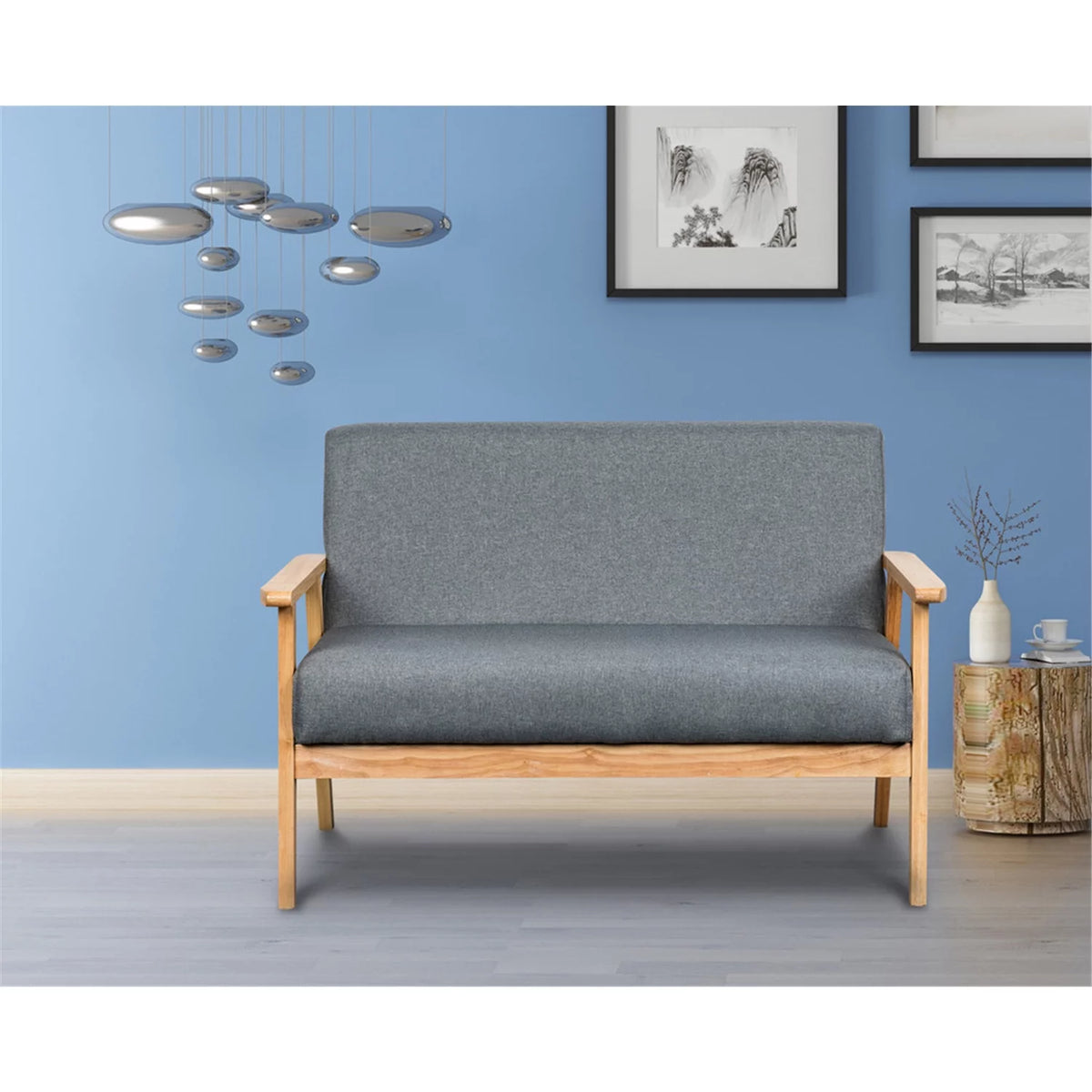 Gray Loveseat K294489