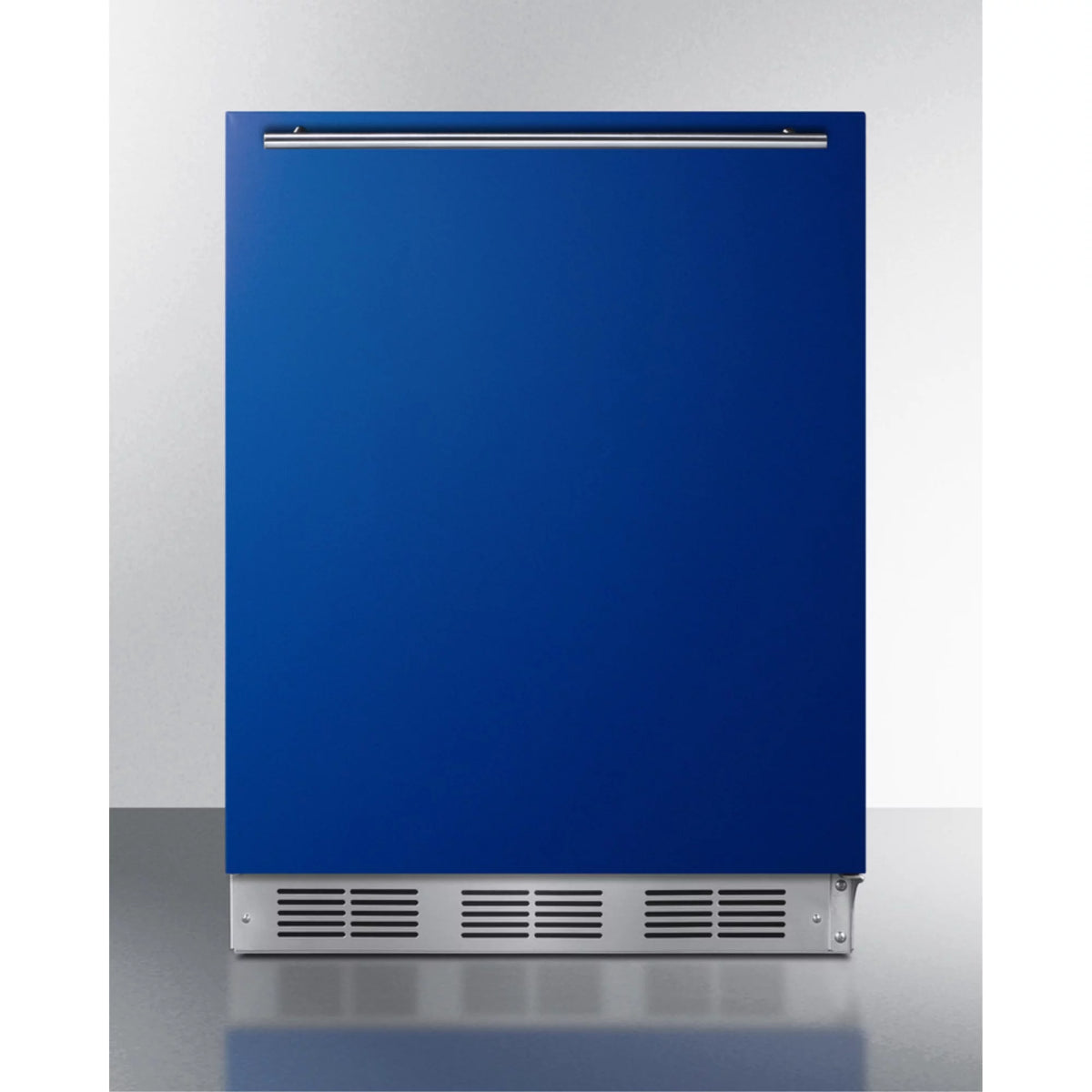 24" Wide 5.1 Cu. Ft. Compact Refrigerator And Freezer Combo - Blue E69803