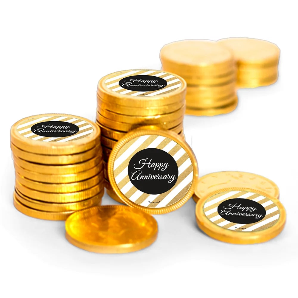 84 Pcs Gold Foil Chocolate Coins Z52406