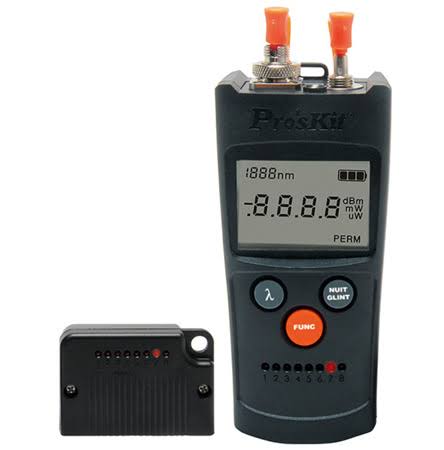 4 in 1 Fiber Optic Power Meter Visual Fault Locator LAN Cable Tester Flashlight V9716