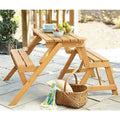 Interchangeable Picnic Table / Garden Bench J697