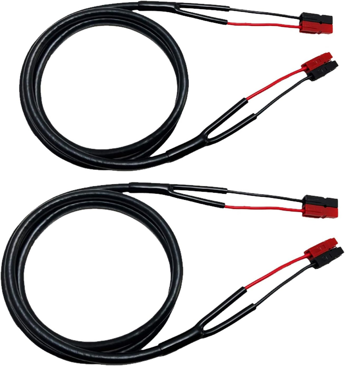 2 Pack 4 Foot Power Cable with PowerPole Connectors 12V DC I27893