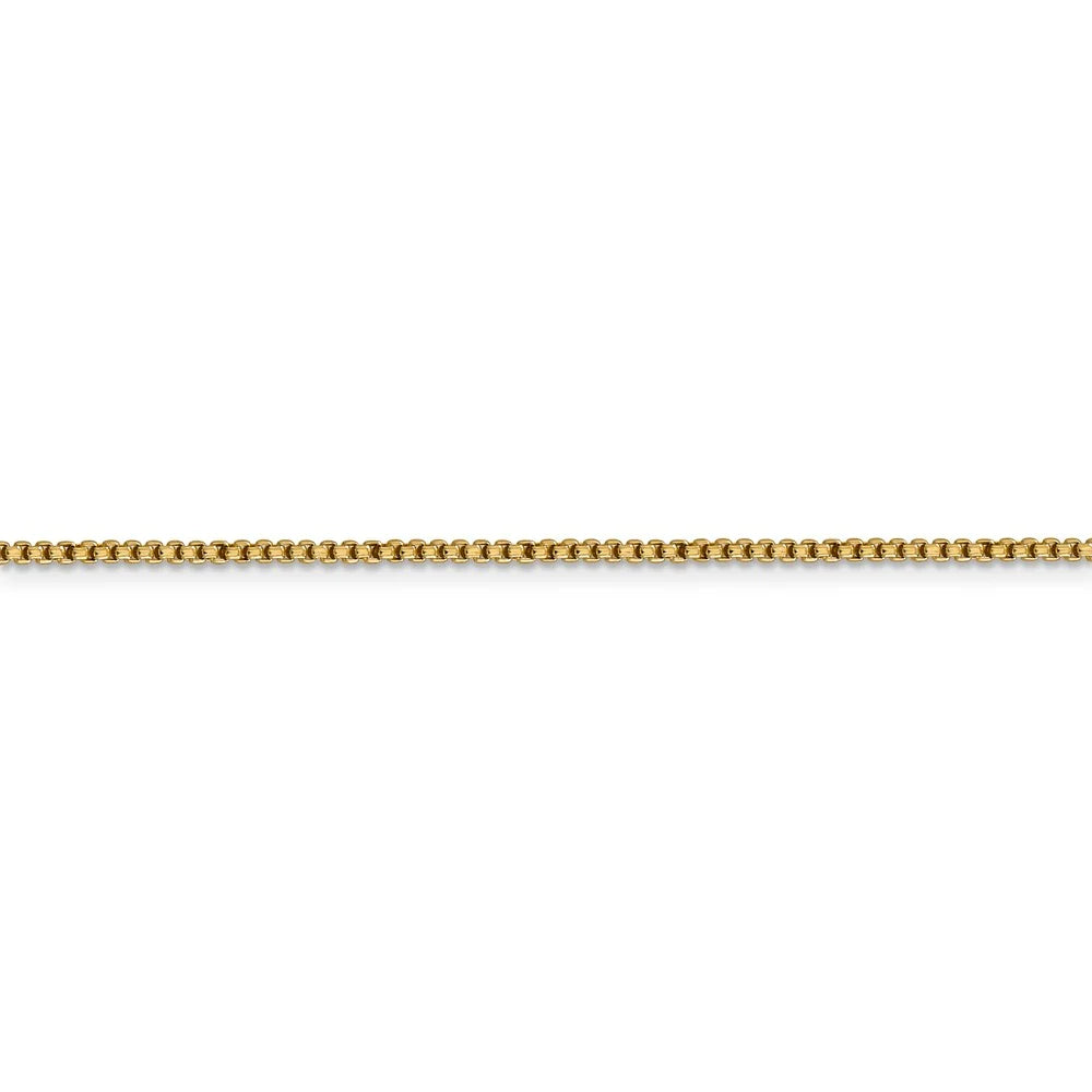 14kt Yellow Gold 24 inch Box Chain with Lobster Clasp W284052