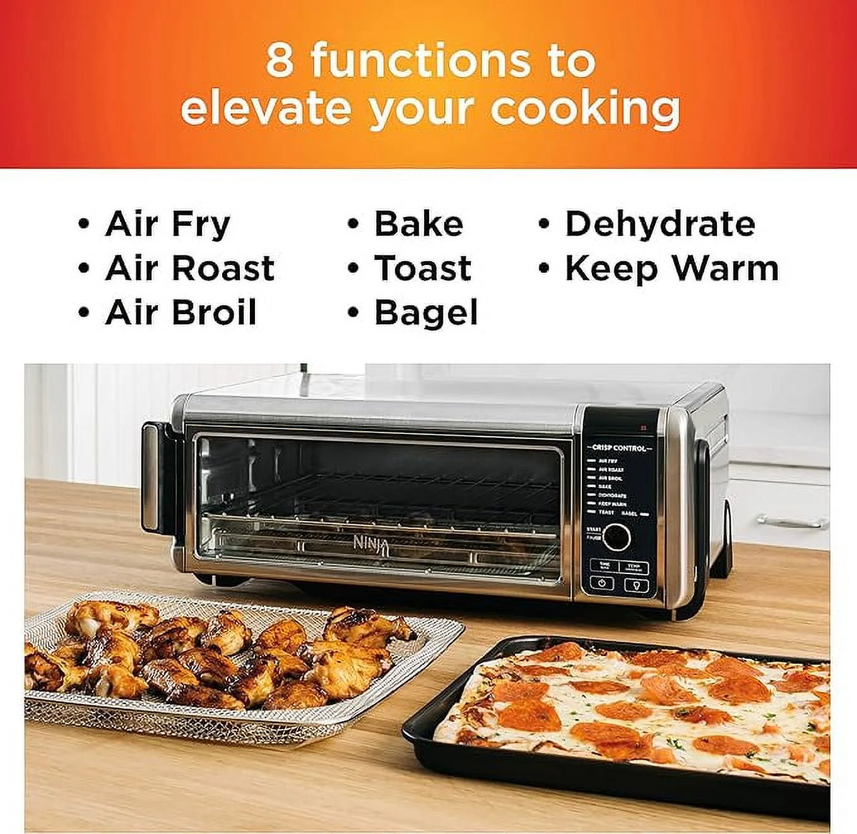 Air Fryer XL Capacity Stainless Steel Finish K474