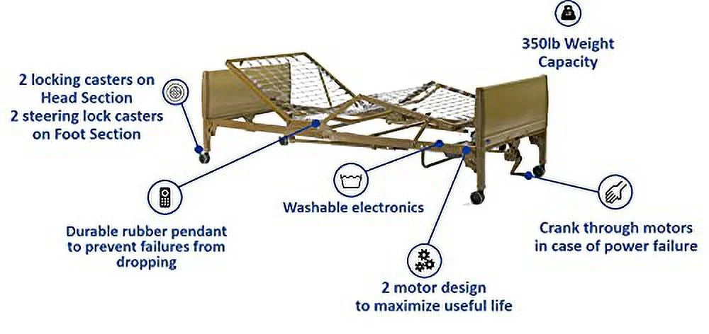 Semi-Electric Bed H427733