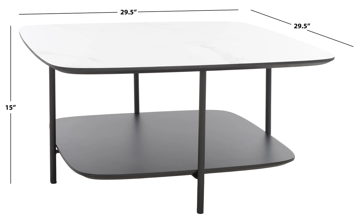 2-Tier Square Coffee Table Z802