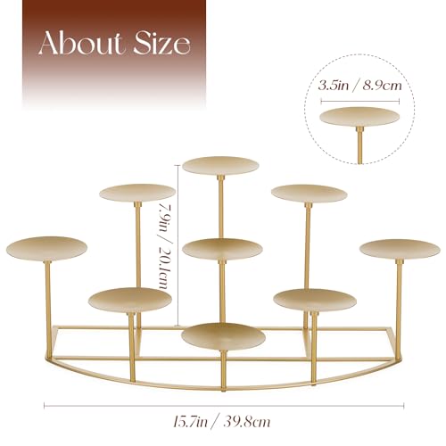 Black Metal Pillar Candle Holder H838