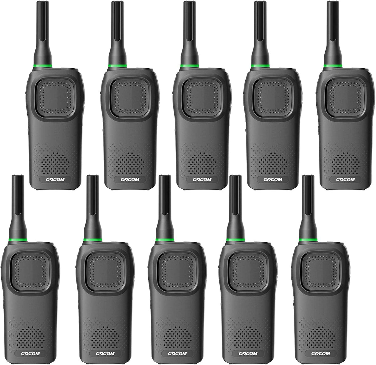 6 Pack Handheld Two Way Radios Walkie Talkies O23554