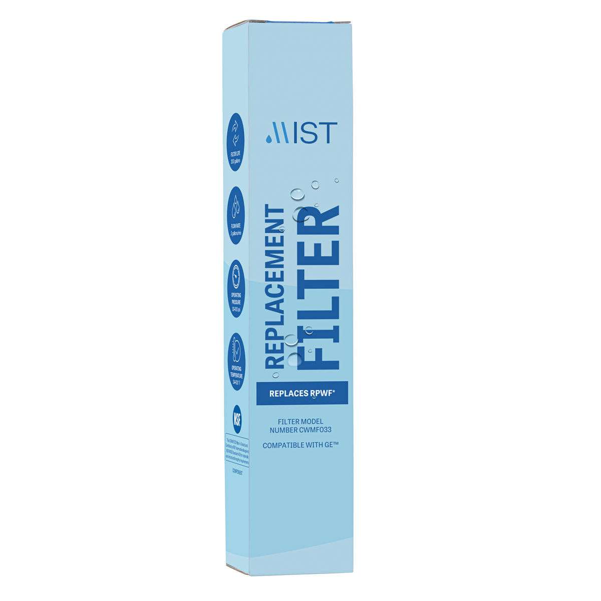 2 Pack Refrigerator Water Filter N8218