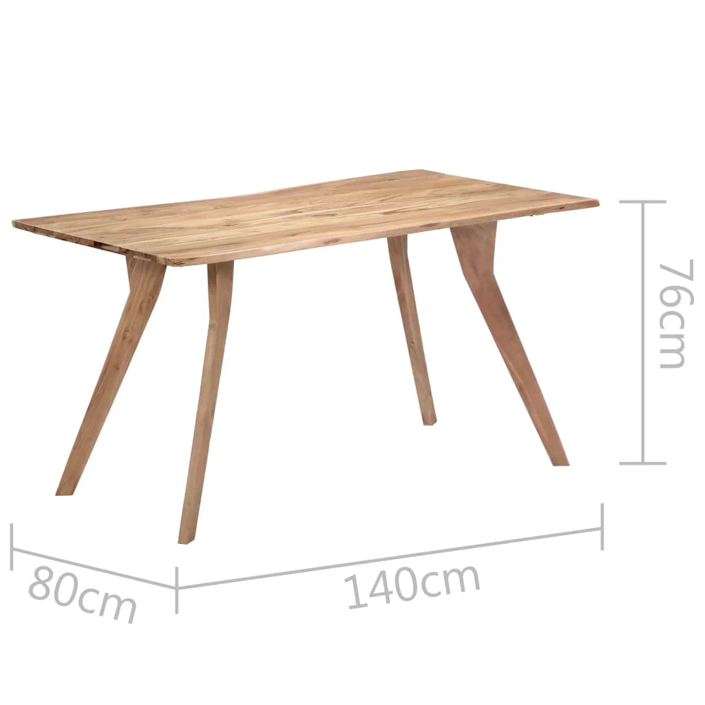 Solid Acacia Wood Dining Table B9401