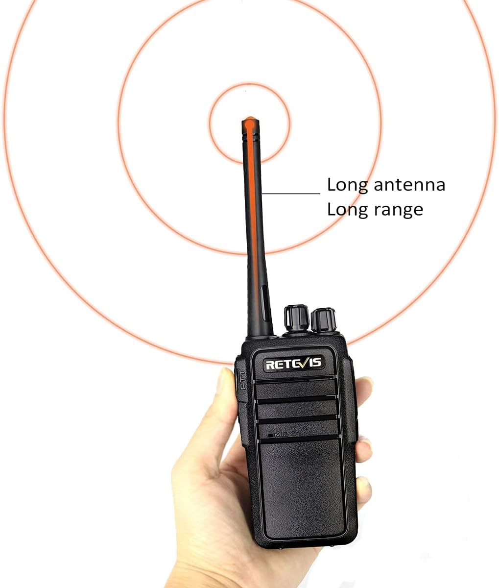 Case of 4 Rechargeable Two Way Radios 16 Channels VOX Hands Free U174025