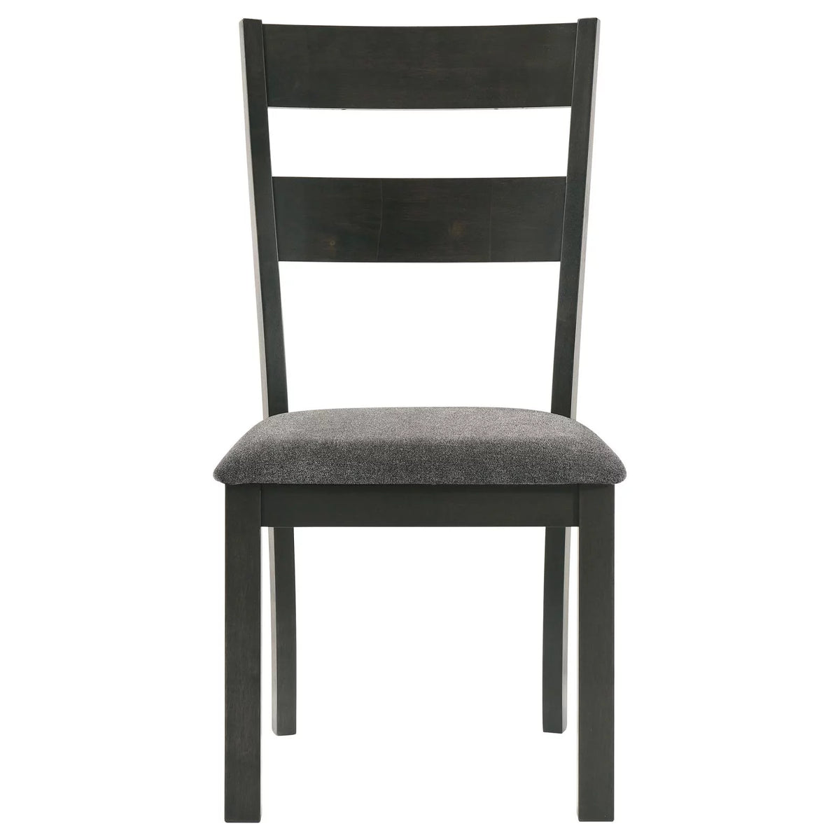 5-piece Rectangular Dining Set Grey and Black D38290