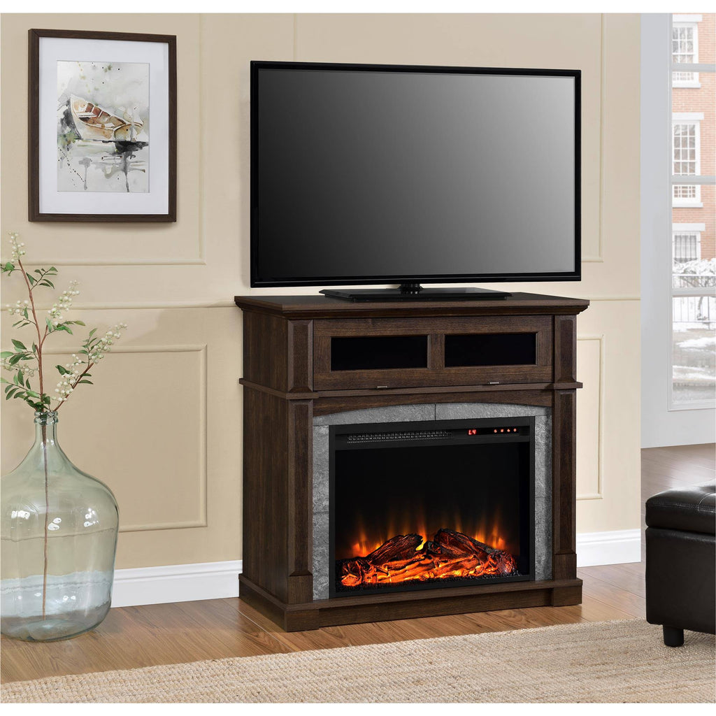Media Fireplace for TVs Up to 37x22 Cherry F5075