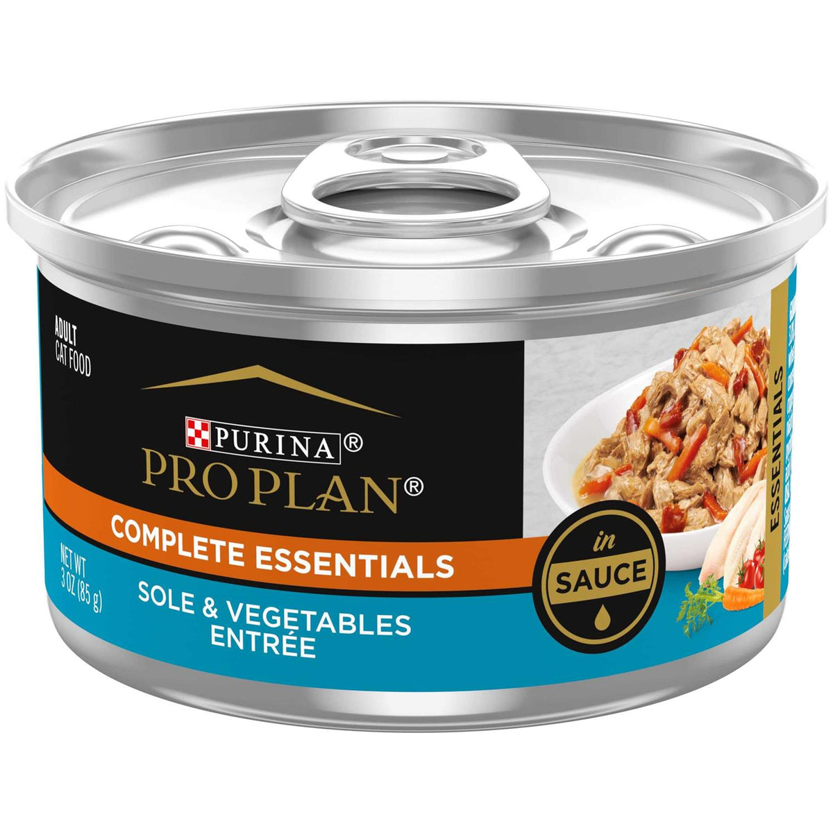 Wet Sole & Vegetable Entree in Sauce Cat Food J6091