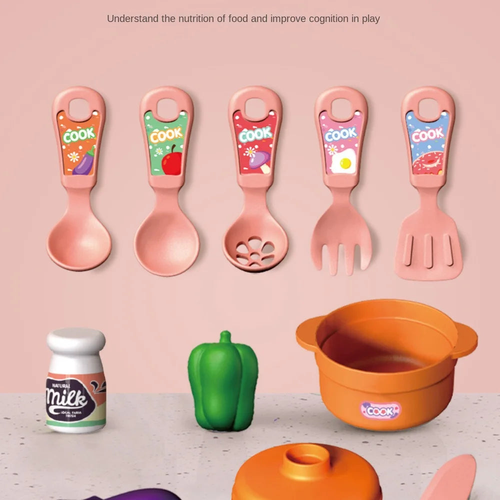 Kids Pretend Cooking Playset D251345