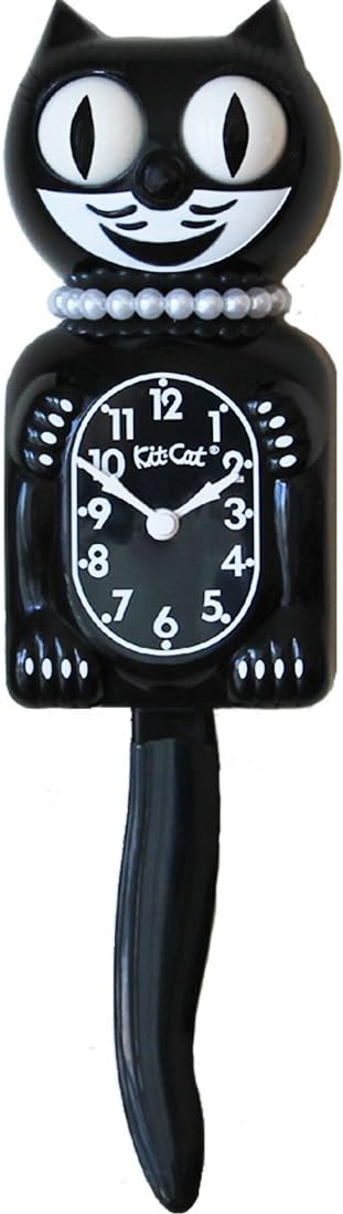 Black Kit-Cat Klock Pack of 2 F84958