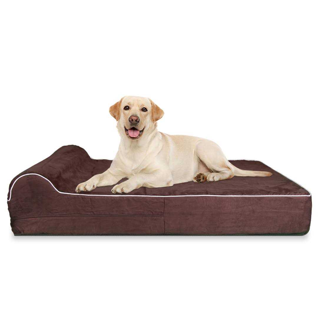 Dog Bed with Pillow Memory Foam M2683
