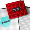 Foldable Dry Erase Battle Grid Game Board 27x23 inches C646794